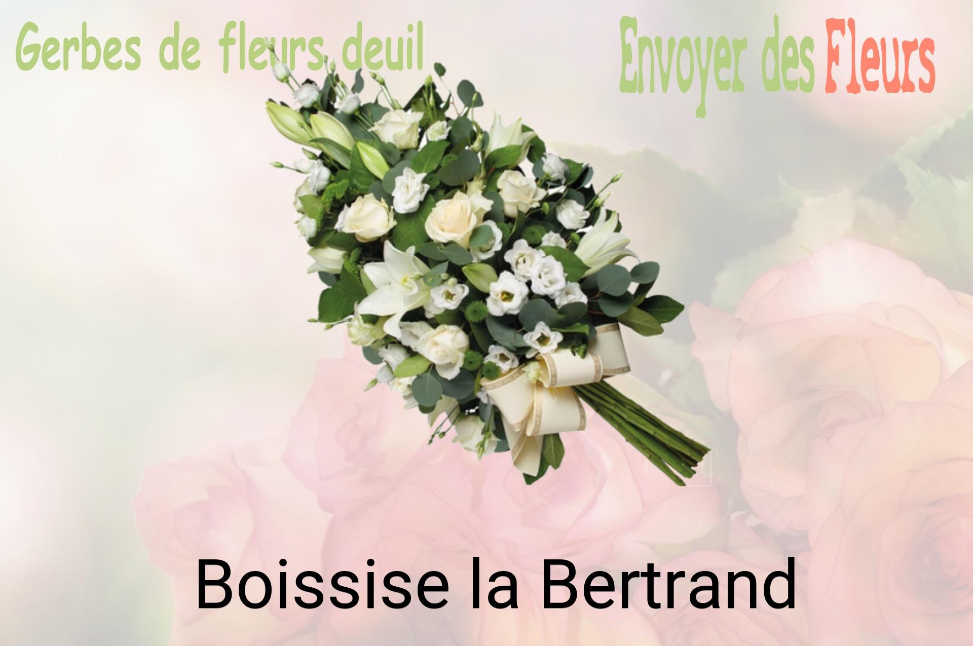 Gerbe de fleurs de deuil livrée à Boissise-la-Bertrand